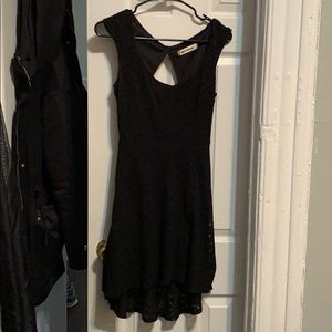 Black cocktail dress